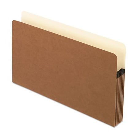 Tops Business Forms Pendaflex, SMART SHIELD FILE POCKET, 5.25in EXPANSION, LEGAL SIZE, RED FIBER, 10PK 1536GAM